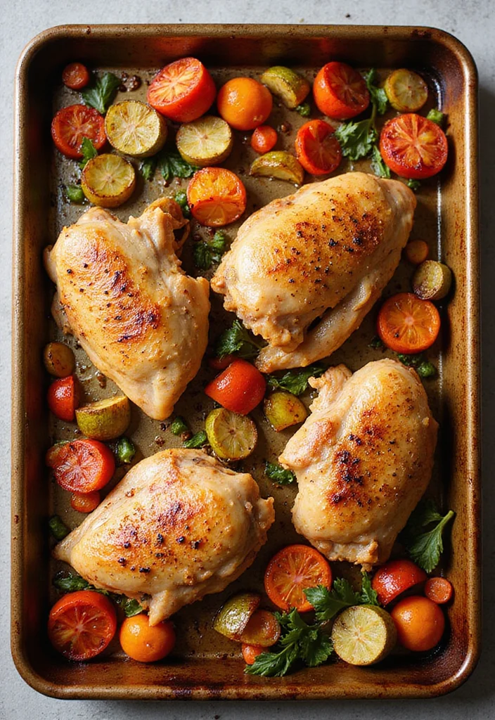 12 Simple Family Dinner Recipes for Busy Nights 1 12 Simple Family Dinner Recipes for Busy Nights - 1. One-Pan Chicken and Veggies