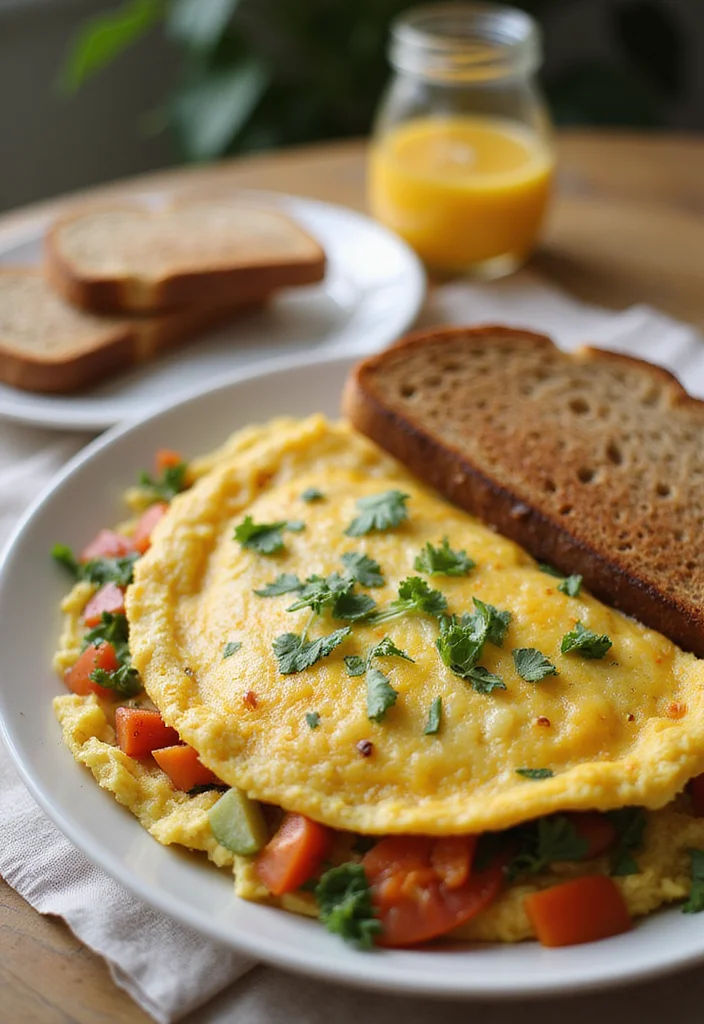 12 Simple Family Dinner Recipes for Busy Nights 79 12 Simple Family Dinner Recipes for Busy Nights - 8. Cheesy Vegetable Omelette