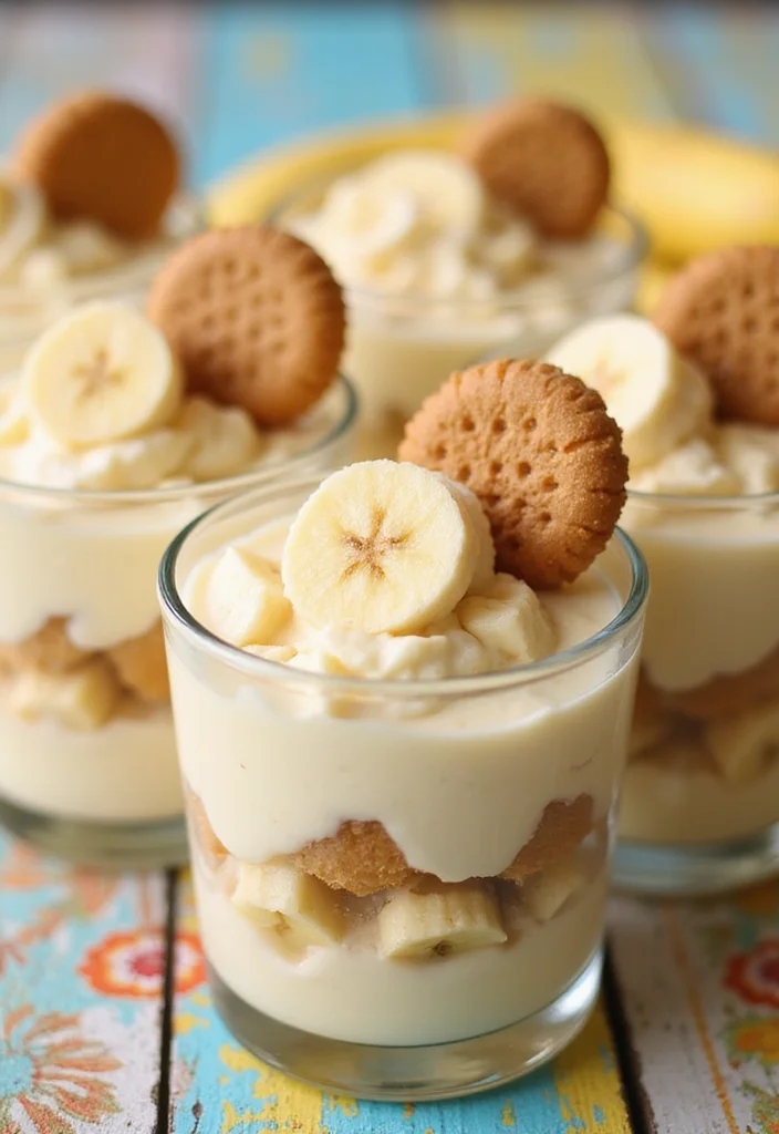 12 Sweetened Condensed Milk Dessert Recipes Easy and Rich - 10. Banana Pudding Parfaits