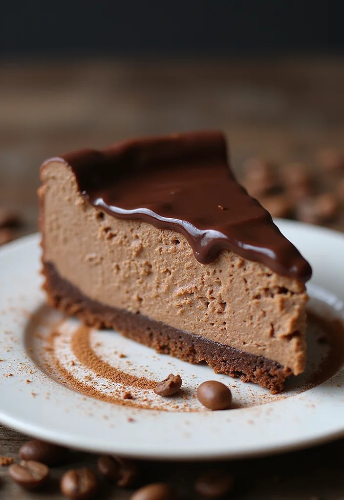 12 Sweetened Condensed Milk Dessert Recipes Easy and Rich - 9. No-Bake Mocha Cheesecake