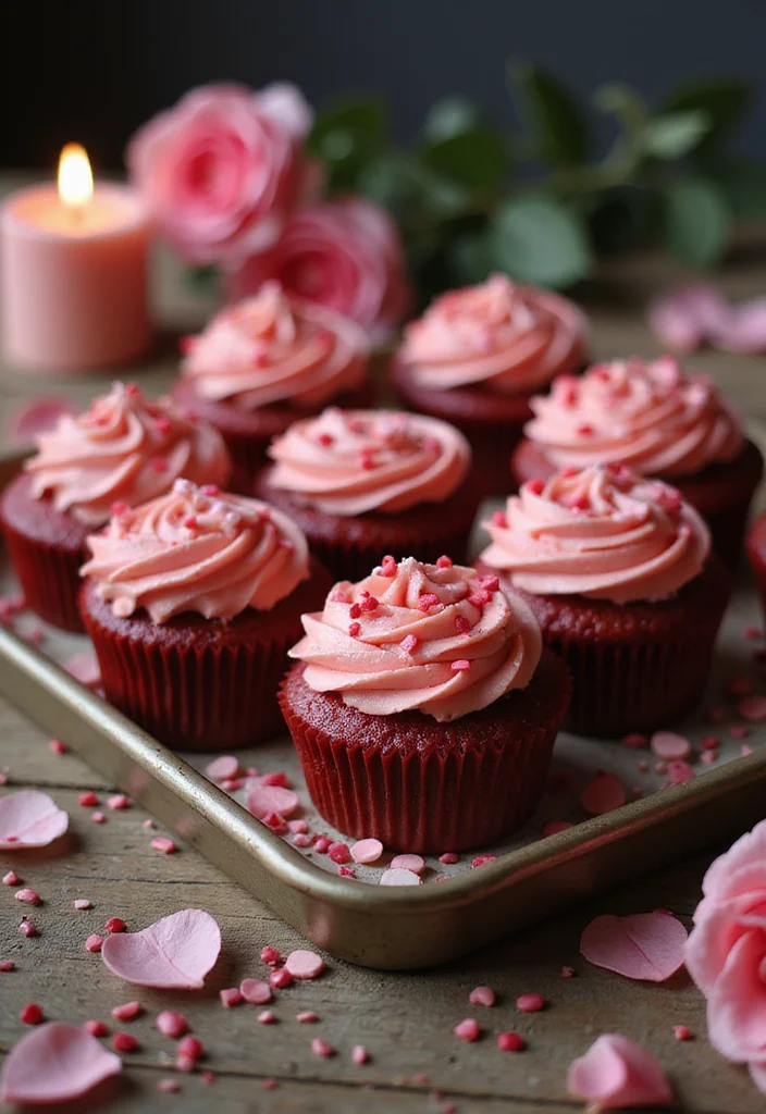 12 Valentine Dessert Recipes Sweet and Romantic 12 12 Valentine Dessert Recipes Sweet and Romantic - 2. Red Velvet Cupcakes