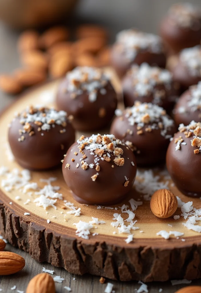 12 Valentine Dessert Recipes Sweet and Romantic 90 12 Valentine Dessert Recipes Sweet and Romantic - 9. Almond Joy Energy Bites