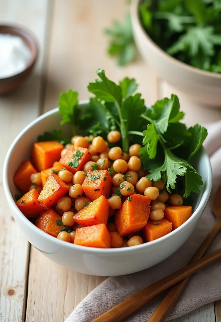 12 Vegan Buddha Bowl Recipes Balanced and Bright - 2. Sweet Potato & Chickpea Buddha Bowl