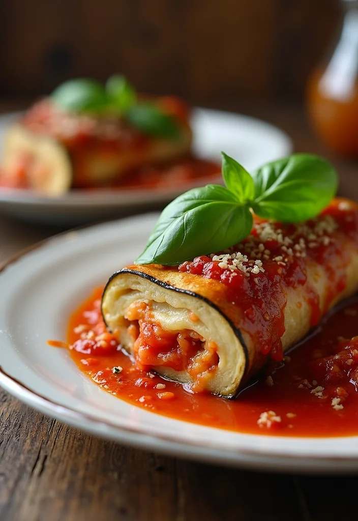 12 Vegan Eggplant Recipes for Flavorful Meals 56 12 Vegan Eggplant Recipes for Flavorful Meals - 6. Eggplant Rollatini