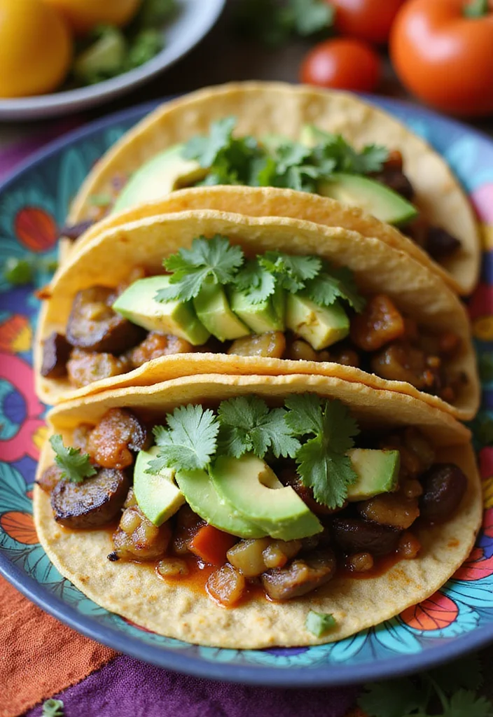 12 Vegan Eggplant Recipes for Flavorful Meals 89 12 Vegan Eggplant Recipes for Flavorful Meals - 9. Spicy Eggplant Tacos